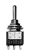 Miniatronics 36-220-02 120V SPDT 5 Amp Miniature Toggle Switches (Pack of 2)