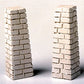 Model Railstuff 506-1400 HO Mr. Plaster Unpainted Kits Stone Footings for Tower