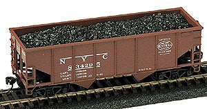 Model Railstuff 230 HO Coal Load For Athearn 34' 2-Bay Hopper (Pack of 2)