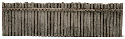 Model Railstuff 810 HO Pier Retaining Wall (One-Piece Painted Plaster Casting)