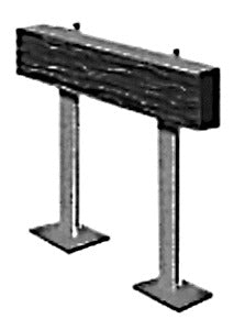 Peco SL-1440 HO 12 mm Nickel Silver Code 75 Rail Type Buffer Stop