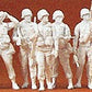 Preiser 16529 HO Unpainted Standing Modern US Infantry Figure Kit (Set of 16)