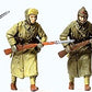 Preiser 16600 HO Attacking Infantry Riflemen Plastic Figure Kit (Set of 12)