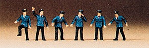 Preiser 79012 N DB Railroad Personnel Figures (Set of 6)