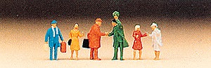 Preiser 79028 N Arriving Passengers Figures (Set of 6)