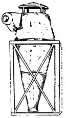 Scale Structures 2114 HO Scale Cyclone with Support Bracket