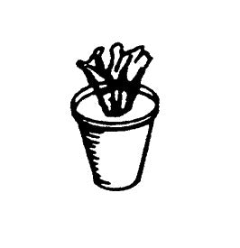 Scale Structures 650-2340 HO Flower Pot (Pack of 12)