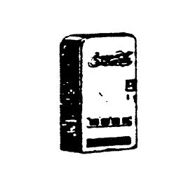Scale Structures 2405 HO Scale Coke Machine Upright (Pack of 2)