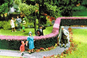 Scenic Express EX0512 Natural Spring Time Tones Flowering Hedges (Set of 2)