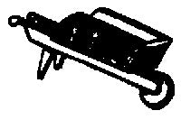 Selley Finishing Touches 675-1391 Miniature Tools Wheelbarrows