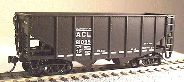 Stewart 10710 HO Atlantic Coast Line 55-Ton Fishbelly Hopper Kit