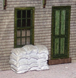 The N Scale Architect 20029 HO Closed Sack Assortment (Set of 15)