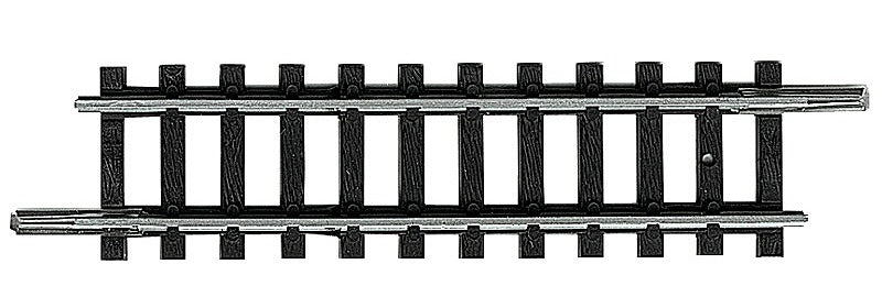 Trix 14906 N Minitrix 2-9/64 54.2mm Code 80 Straight Track Sections