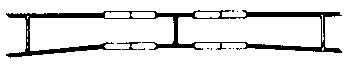 Vollmer 8017 N Catenary System Parts - Insulating Section