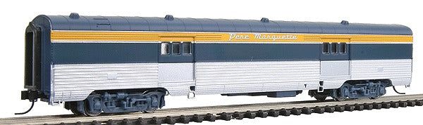 Walthers 932-55105 Pere Marquette 72' Pullman-Standard Fluted Side Baggage RTR
