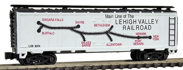 Model Power 490-83393 Lehigh Valley (Route Map) 40' Refrigerator Car #9374