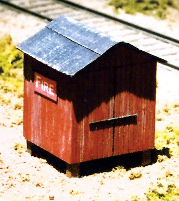B.T.S. 23010 HO Fire Hose Storage & Water Tank McCabe Lumber Series Kit