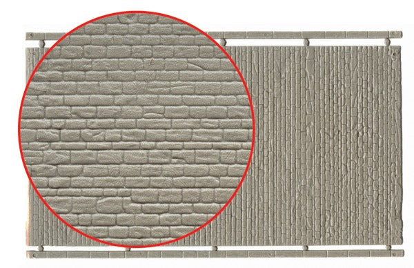 Kibri 405-37968 Wall Section Dressed Stone