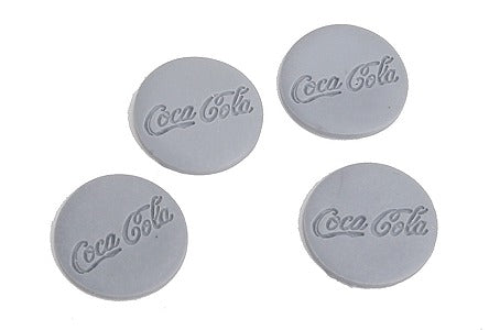 Bar Mills 04023 O Unpainted Button-Style Soda Sign (Pack of 4)