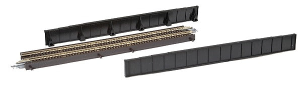 MicroTrains 99040950 Z Single-Track Black Plate Girder Bridge Kit