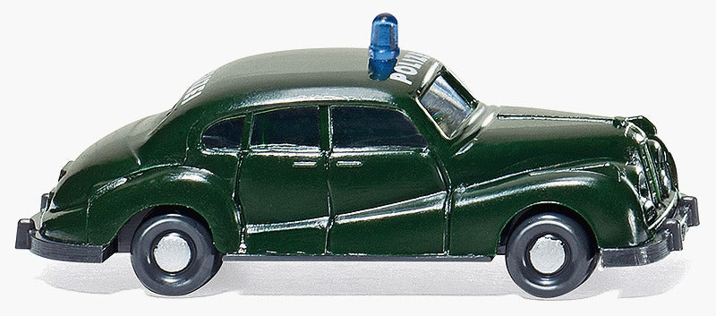 Wiking 93504 N BMW 501 Sedan - Assembled Police (green white German Lettering)