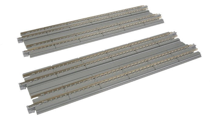 Kato 20-014 N 7-5/16" Concrete Slab Double Straight UniTrack (Pack of 2)