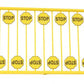 Tichy 8248 HO Yellow Early Stop Sign (Pack of 15)