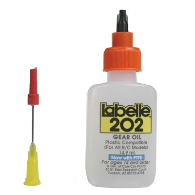 Labelle Industries 202 PTFE Bushing & Bearing Lubricant for RC/Slot 1/2 oz.