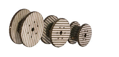 Noch 14202 HO Wood Cable Reels Kit (3)