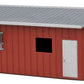 Deluxe Innovations 306 2-1/8" x 1-1/4" Brown Armco Yard Office Assembld Building