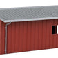 Deluxe Innovations 356 N 2-1/8" x 1-1/4" Brown Armco Workshop Assembled Building