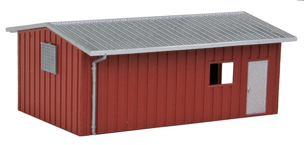 Deluxe Innovations 356 N 2-1/8" x 1-1/4" Brown Armco Workshop Assembled Building