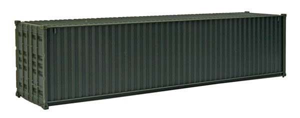 Walthers 949-8250 HO Undecorated 40' Hi-Cube Corrugated Container