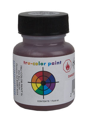 Tru-Color 240 Railroad Color Acrylic CBQ/FWD/C&S FreightCar Red 1oz. Bottle
