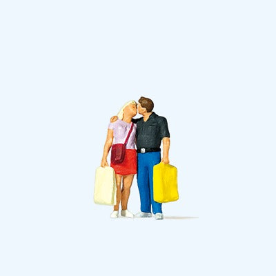 Preiser 28185 HO Couple Kissing Figures (Set of 2)