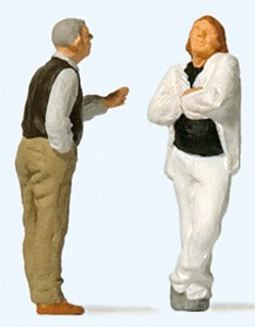 Preiser 28180 HO Arguing Couple Figures (Set of 2)