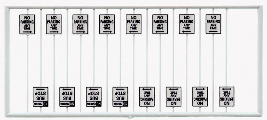 Tichy 8261 HO No Parking Signs (Pack of 16)
