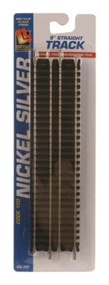Life Like 3001 HO Nickel Silver Straight Track Sections