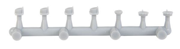 Cal Scale 190-618 HO MU Receptacle Set - Plastic (6)