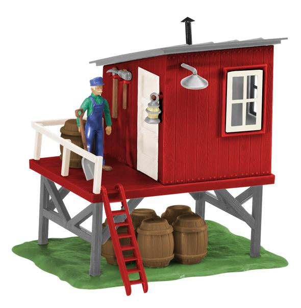 Lionel 6-81626 O Built-Up Barrel Shed Building