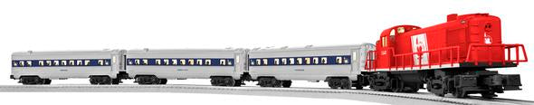 Lionel 6-81263 CNJ LionChief RS-3 O Gauge Diesel Passenger Train Set