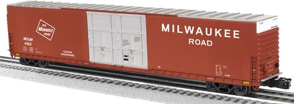 Lionel 6-81705 O Milwaukee Road 86' Hi-Cube Boxcar (Set of 2)