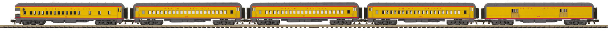 MTH 20-40015 O Union Pacific Premier 70' Madison Passenger Car Set (Set of 5)