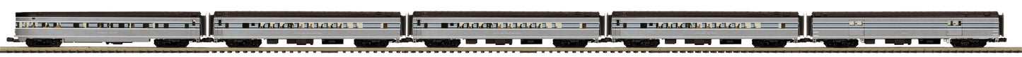 MTH 20-65237 O NYC 1940 70' Smooth Streamlined Passenger Cars 5-Car Set