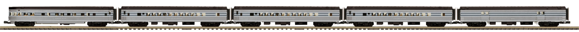 MTH 20-65237 O NYC 1940 70' Smooth Streamlined Passenger Cars 5-Car Set