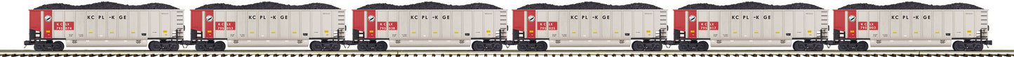 MTH 20-90867 KCPL COAL HOPPER 6/PK