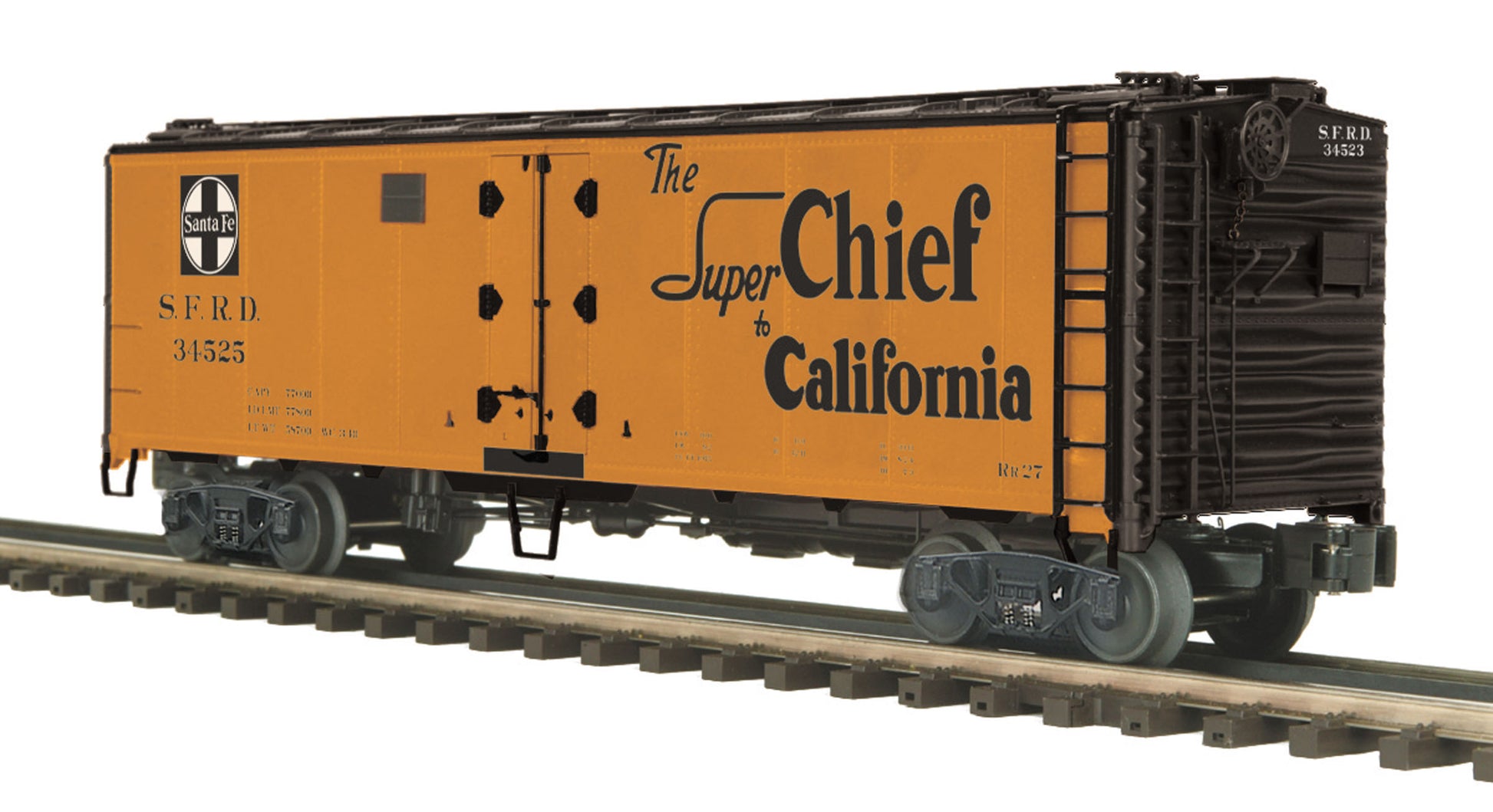 MTH 20-94258 O Santa Fe 40' Steel Reefer
