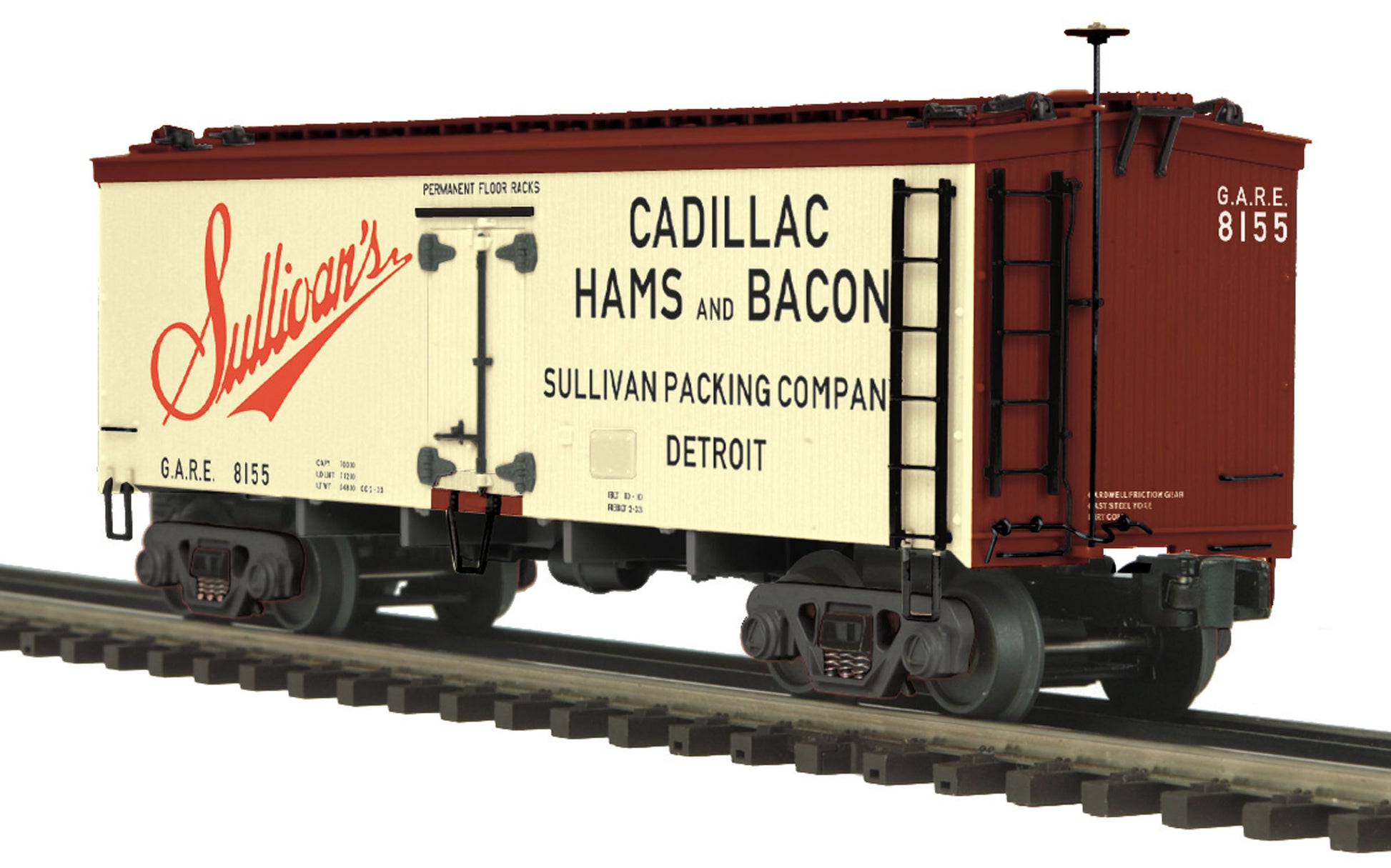 MTH 20-94377 O Sullivans Packing 36' Woodside Reefer #8155
