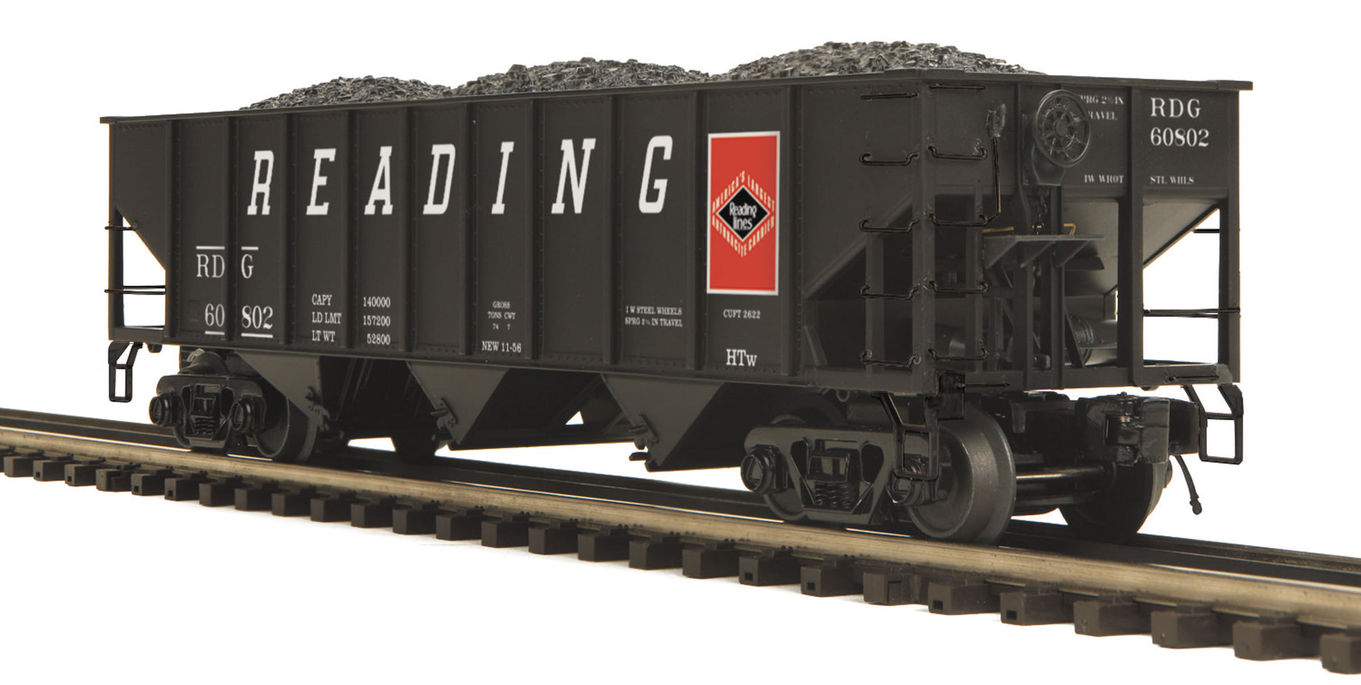 MTH 20-97788 O RDG 70t 3-Bay Hopper