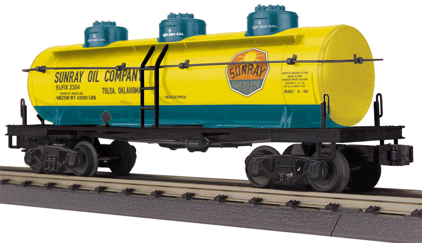 MTH 30-73421 O Sunray 3-Dome Tank Car